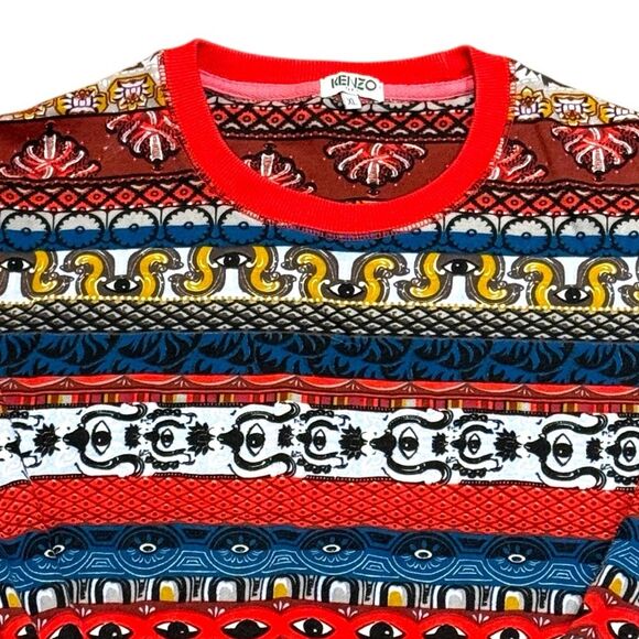 Kenzo Paris Crewneck Sweatshirt Women’s Sz XL - Picture 3 of 4